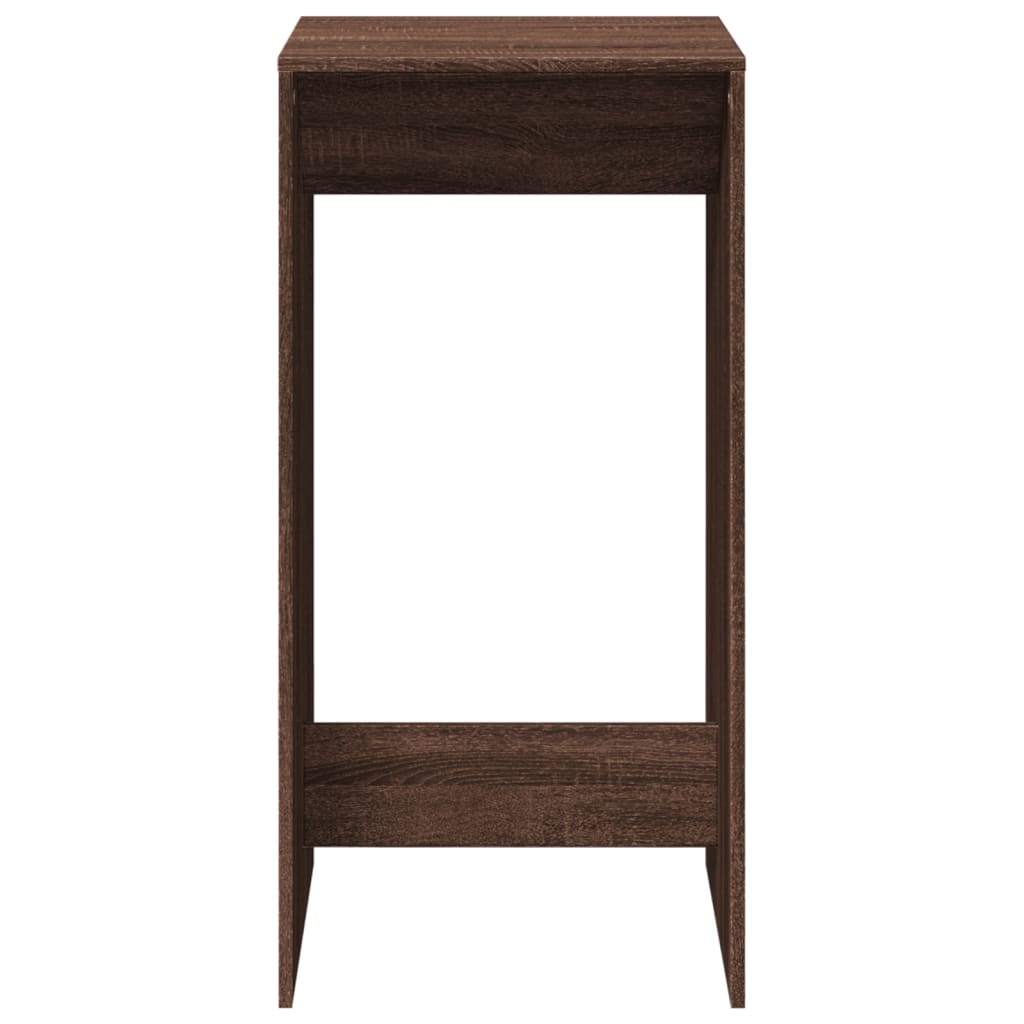 Tavolo da Bar Rovere Marrone 51x50x103,5 cm in Truciolato