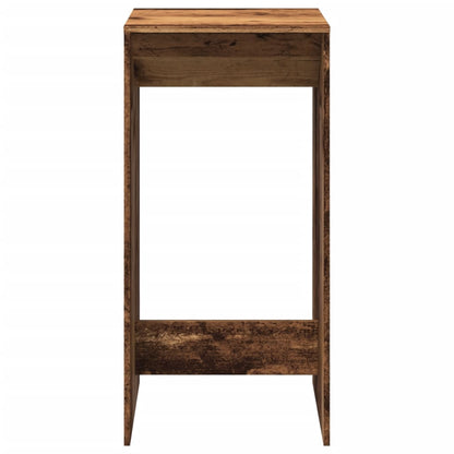 Tavolo da Bar Legno Antico 51x50x103,5 cm in Legno Multistrato