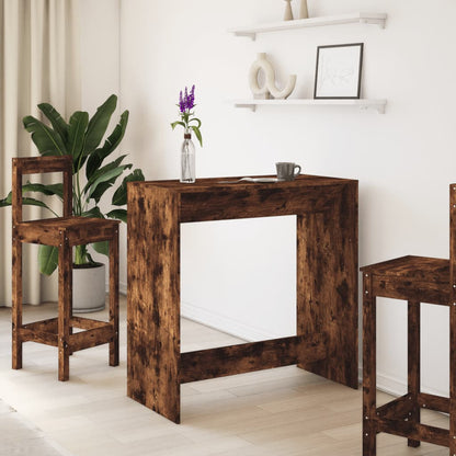 Tavolo Bar Rovere Artigianale 102x50x103,5 cm Legno Multistrato
