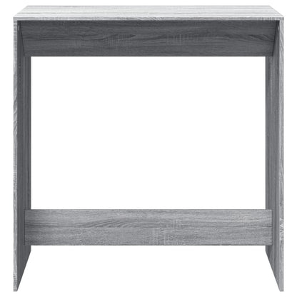 Tavolo da Bar Grigio Sonoma 102x50x103,5cm in Legno Multistrato