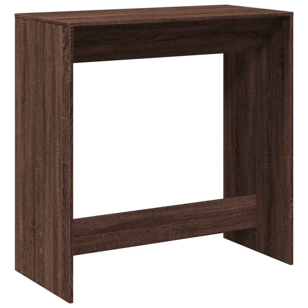 Tavolo da Bar Rovere Marrone 102x50x103,5 cm Legno Multistrato