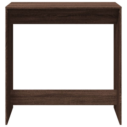 Tavolo da Bar Rovere Marrone 102x50x103,5 cm Legno Multistrato