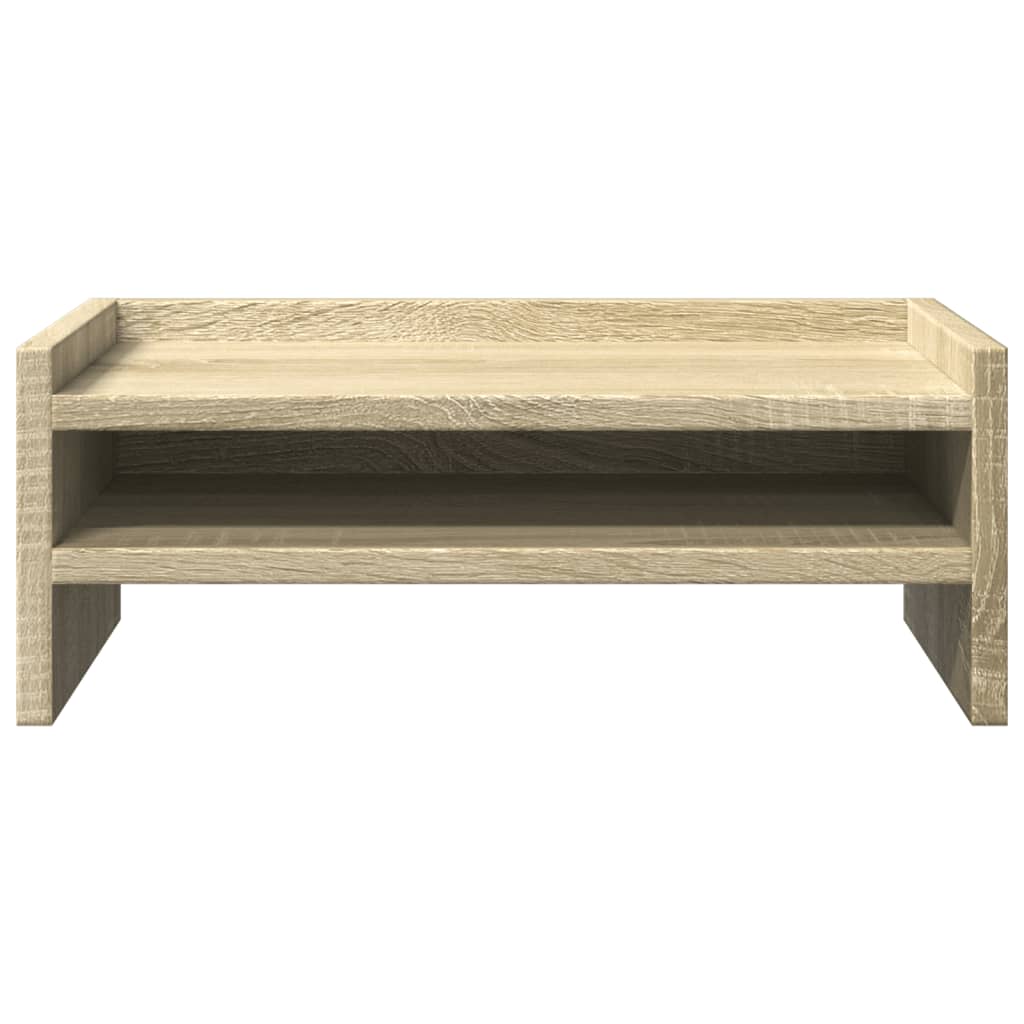 Supporto Monitor Rovere Sonoma 42x24x16 cm in Truciolato
