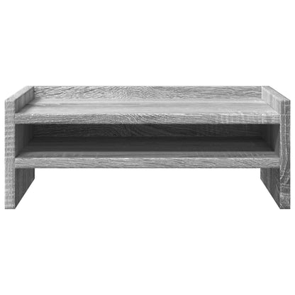 Supporto per Monitor Grigio Sonoma 42x24x16 cm in Truciolato