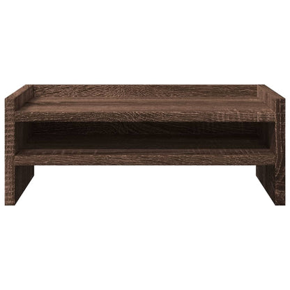 Supporto per Monitor Rovere Marrone 42x24x16 cm in Truciolato