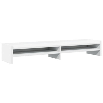 Supporto per Monitor Bianco 100x24x16 cm in Truciolato