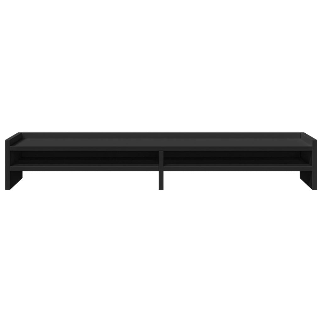 Supporto per Monitor Nero 100x24x16 cm in Legno Multistrato