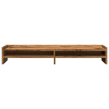 Supporto Monitor Legno Vecchio 100x24x16 cm Legno Multistrato