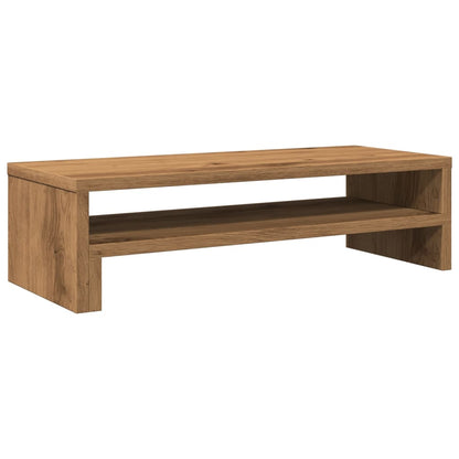 Supporto per Monitor Rovere Artigianale 54x22x15 cm Truciolato