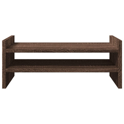 Supporto per Monitor Rovere Marrone 50x27x20 cm in Truciolato