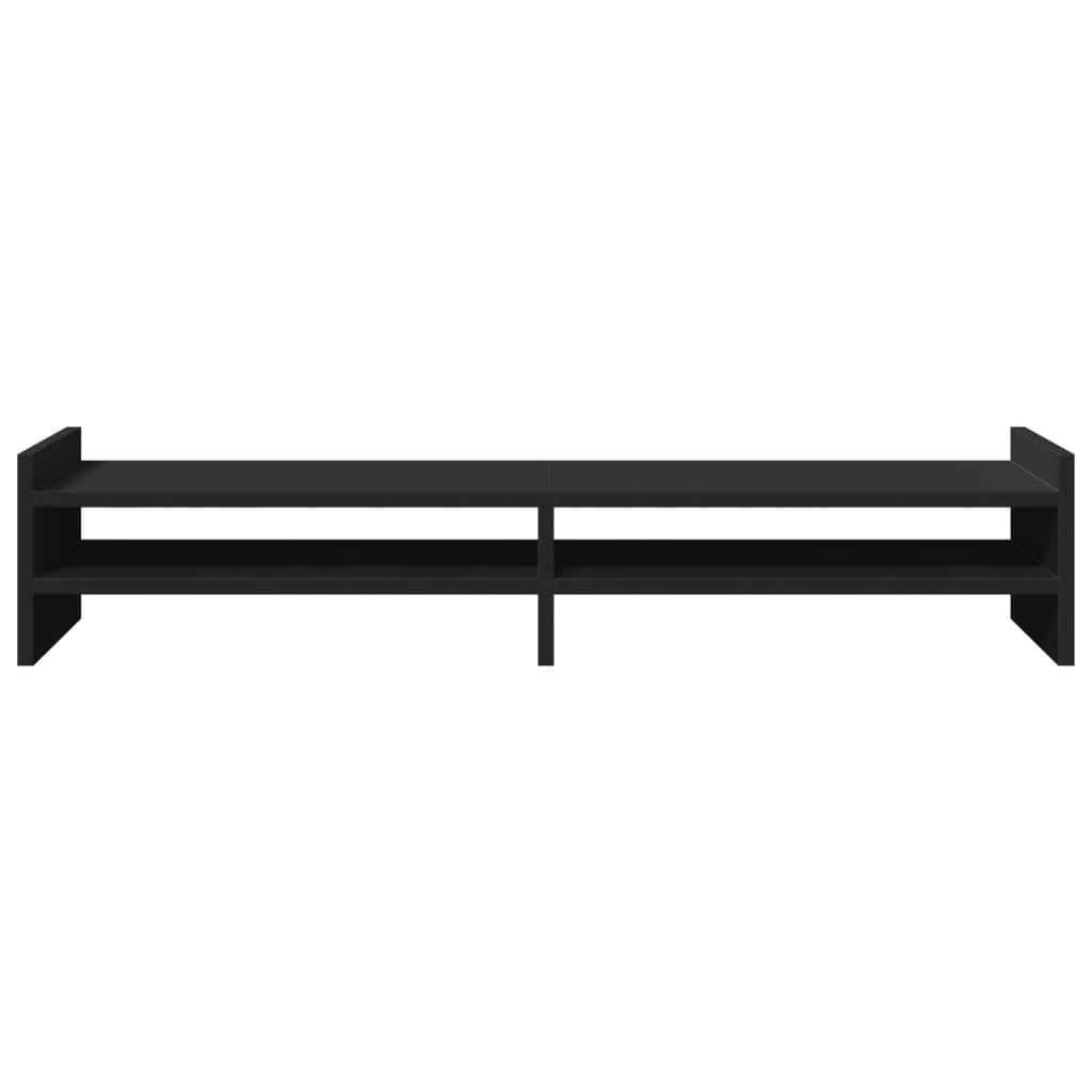 Supporto per Monitor Nero 100x27x20 cm in Legno Multistrato