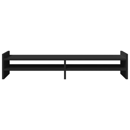 Supporto per Monitor Nero 100x27x20 cm in Legno Multistrato