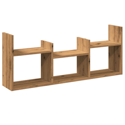 Mobile a Parete 100x18x40 cm Artigianale in Legno Multistrato