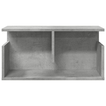 Mobile a Parete 60x20x30 cm Grigio Cemento in Truciolato