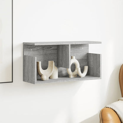 Mobile a Parete 60x20x30 cm Grigio Sonoma in Truciolato