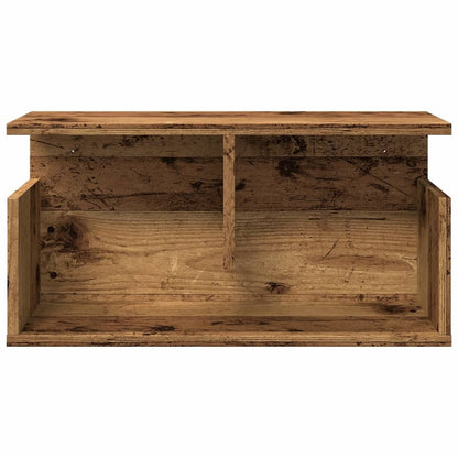Mobile a Parete 60x20x30 cm Legno Antico in Truciolato