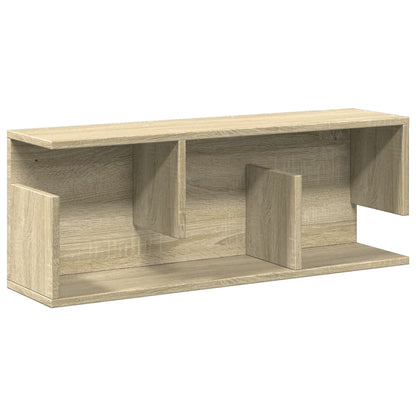 Mobile a Parete 80x20x30 cm Rovere Sonoma in Legno Multistrato