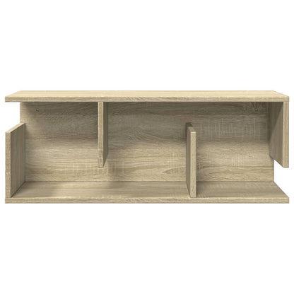 Mobile a Parete 80x20x30 cm Rovere Sonoma in Legno Multistrato