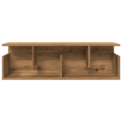 Mobile a Parete 100x20x30 cm Artigianale in Legno Multistrato