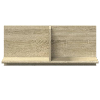 Mobile a Parete 70x16,5x30cm Rovere Sonoma in Legno Multistrato