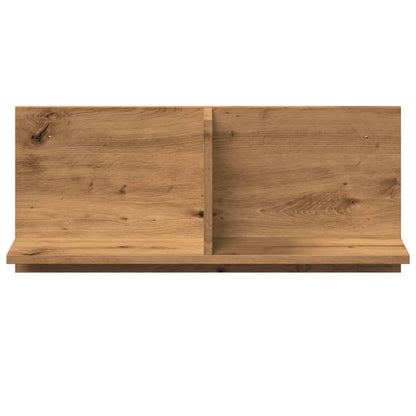 Mobile a Parete 70x16,5x30 cm Artigianale in Legno Multistrato