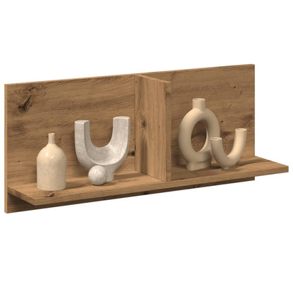 Mobile a Parete 70x16,5x30 cm Artigianale in Legno Multistrato