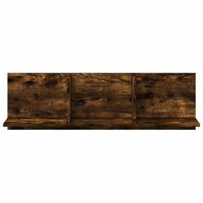 Mobile a Parete 100x16,5x30 cm Rovere Fumo in Truciolato