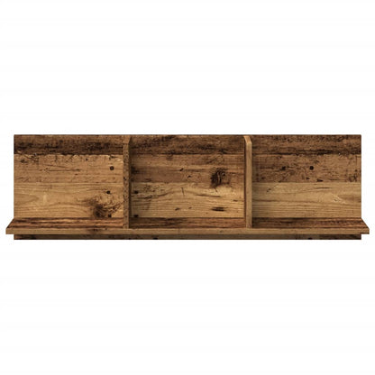 Mobile a Parete 100x16,5x30 cm Legno Antico in Truciolato