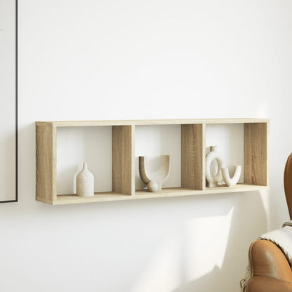 Mobile a Parete 100x16x30 cm Rovere Sonoma in Legno Multistrato