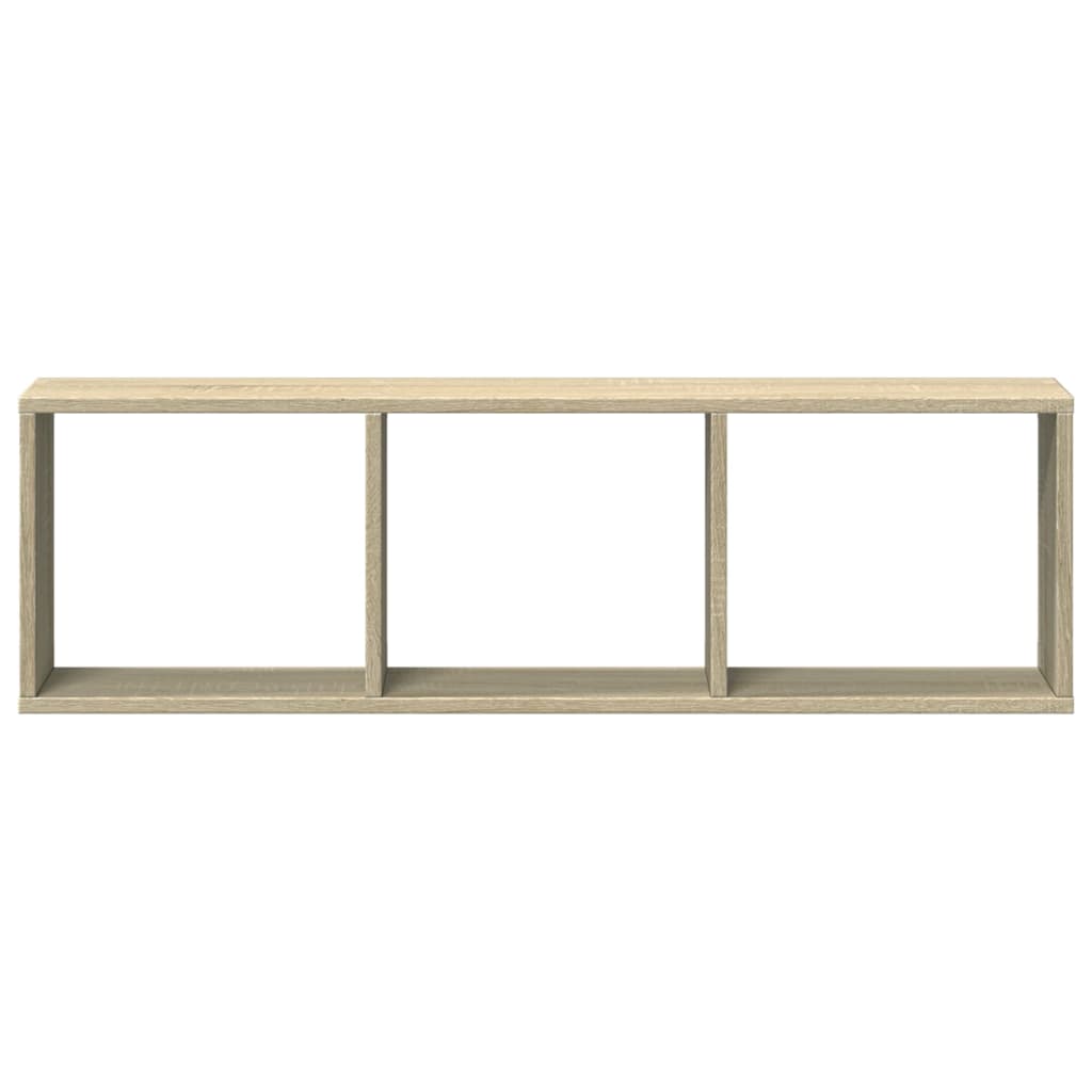 Mobile a Parete 100x16x30 cm Rovere Sonoma in Legno Multistrato
