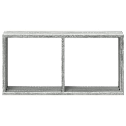 Mobile a Parete 60x16x30 cm Grigio Sonoma in Legno Multistrato