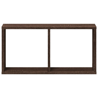 Mobile a Parete 60x16x30 cm Rovere Marrone in Legno Multistrato