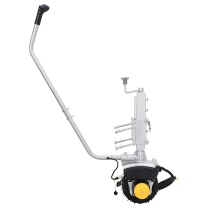 Ruota per Cric per Rimorchio 12 V 550 W in Alluminio
