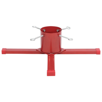 Supporto per Albero di Natale Rosso 61x61x15,5 cm