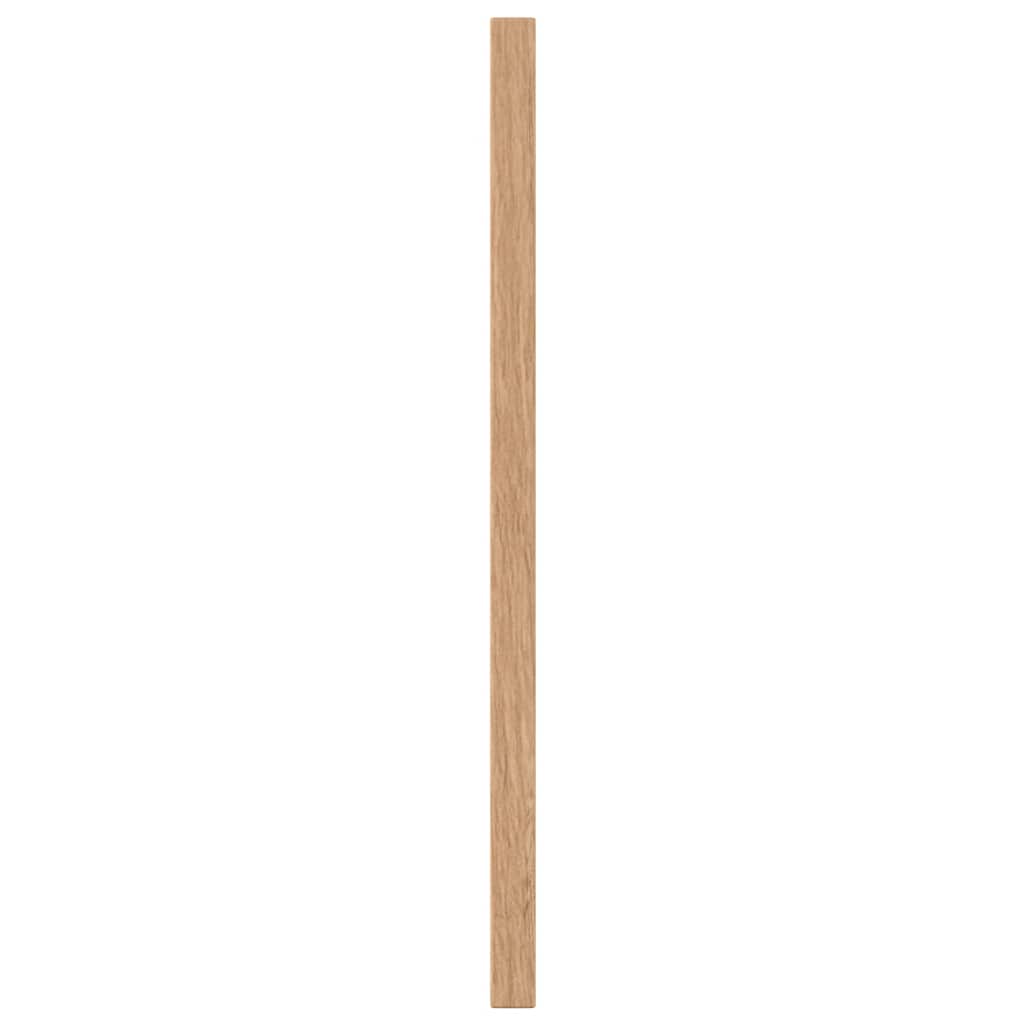 Lavagna Bianca Magnetica con Cornice in Legno di Pino 60x30 cm