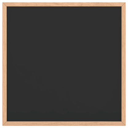 Lavagna con Cornice in Legno Massello di Pino Nero 40x40 cm