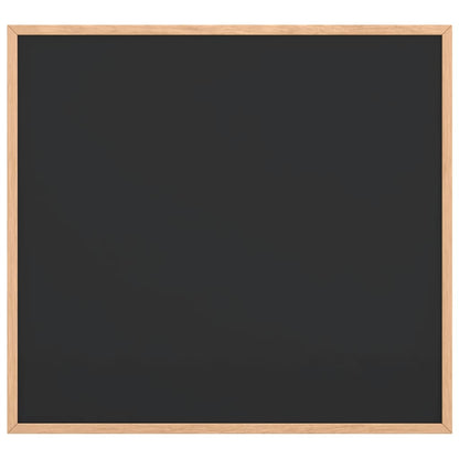 Lavagna con Cornice in Legno Massello di Pino Nero 60x55 cm