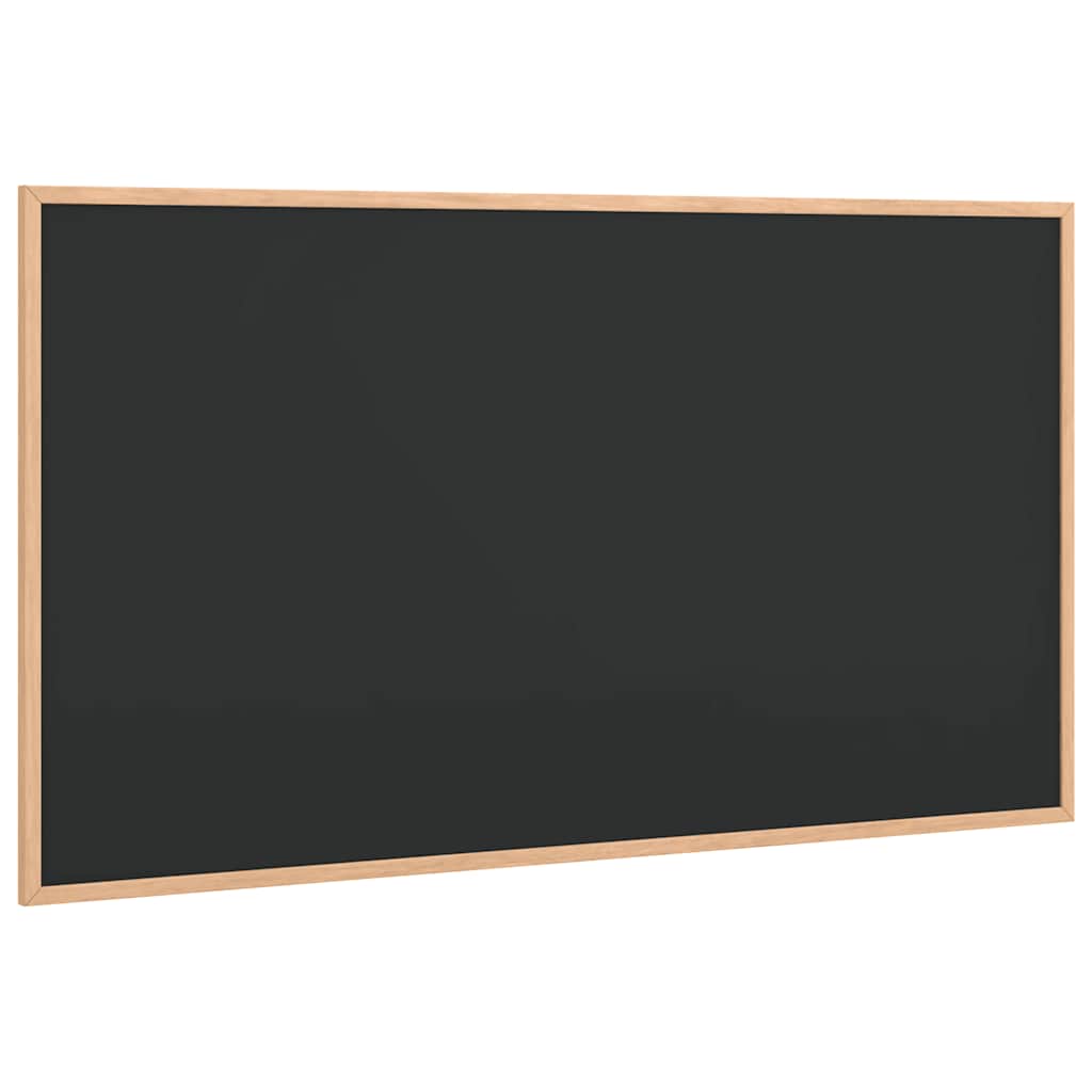 Lavagna con Cornice in Legno Massello di Pino Nero 100x55 cm