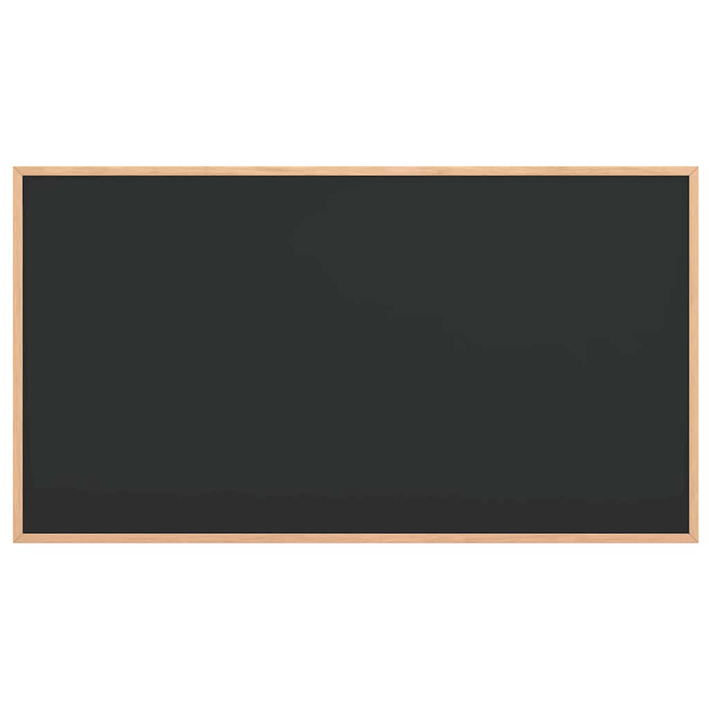 Lavagna con Cornice in Legno Massello di Pino Nero 100x55 cm