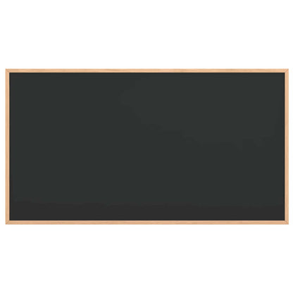 Lavagna con Cornice in Legno Massello di Pino Nero 100x55 cm