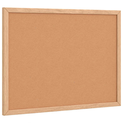 Tavola in Sughero con Cornice Legno Massello di Pino 40x30 cm