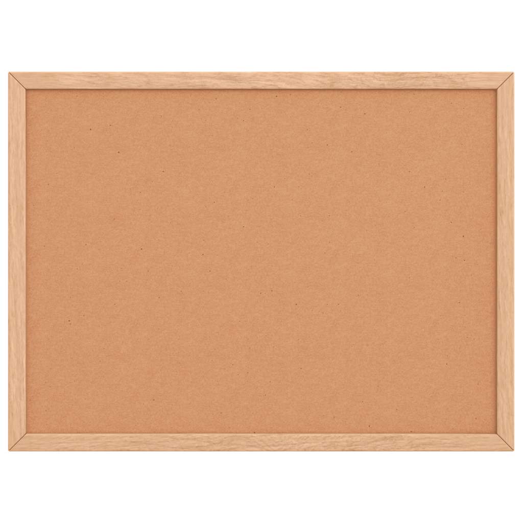 Tavola in Sughero con Cornice Legno Massello di Pino 40x30 cm
