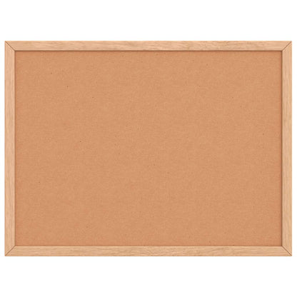 Tavola in Sughero con Cornice Legno Massello di Pino 40x30 cm