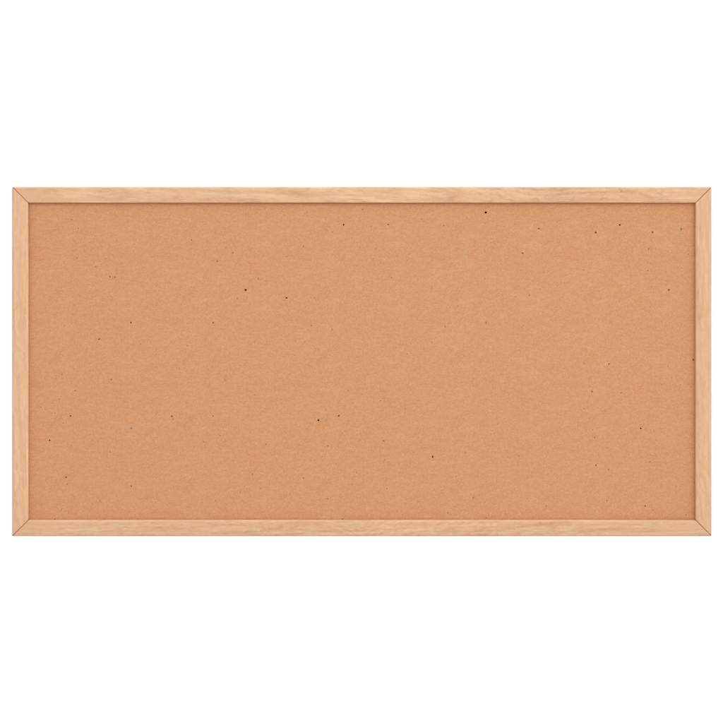Tavola in Sughero con Cornice Legno Massello di Pino 60x30 cm