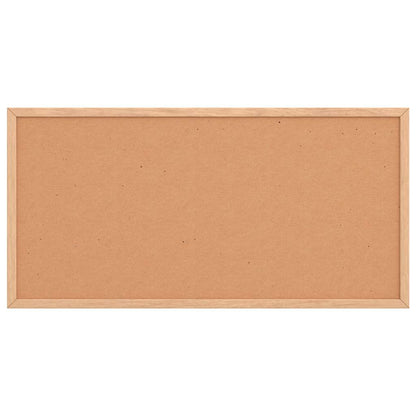 Tavola in Sughero con Cornice Legno Massello di Pino 60x30 cm