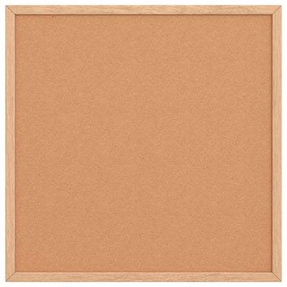 Tavola in Sughero con Cornice Legno Massello di Pino 40x40 cm