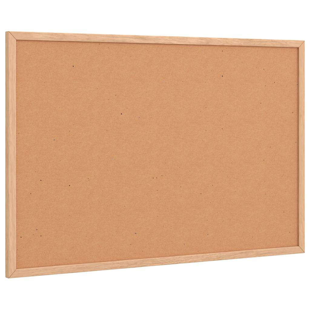 Tavola in Sughero con Cornice Legno Massello di Pino 60x40 cm