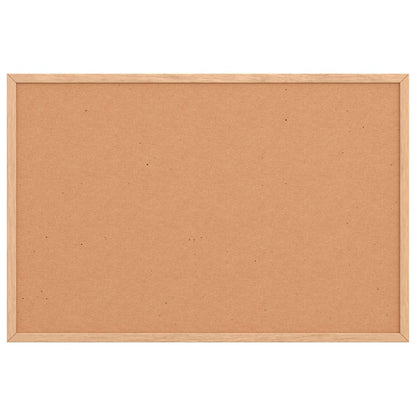 Tavola in Sughero con Cornice Legno Massello di Pino 60x40 cm