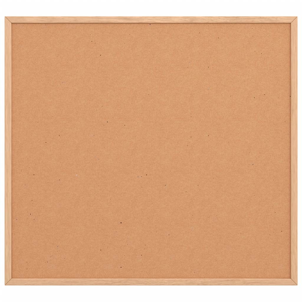 Tavola in Sughero con Cornice Legno Massello di Pino 60x55 cm