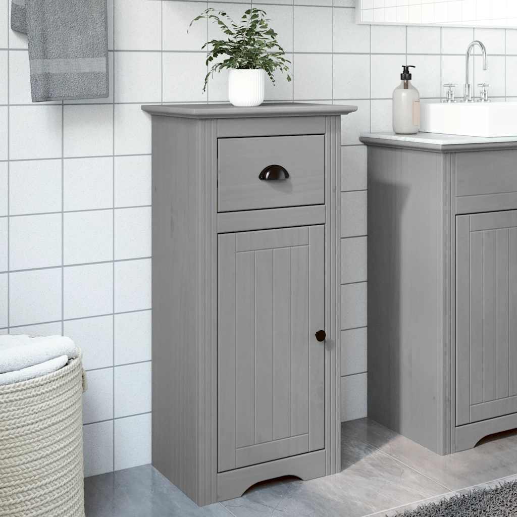 Mobile da Bagno BODO Grigio 44x30x90 cm